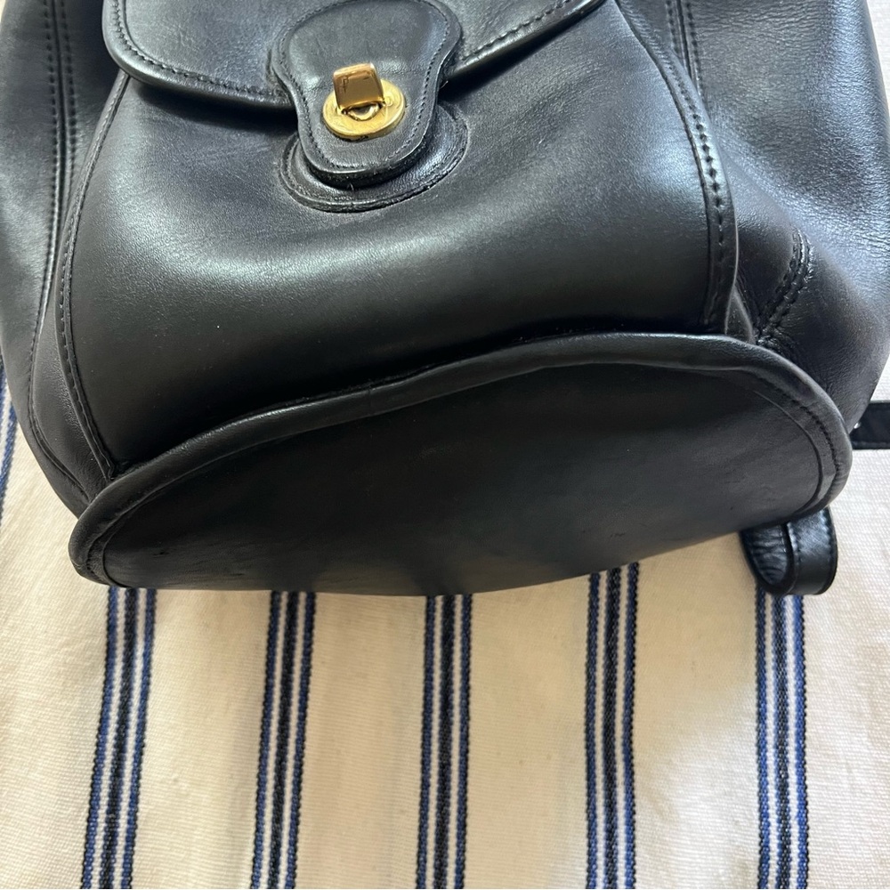 Vintage coach drawstring bucket backpack 9992 - Picture 8 of 8